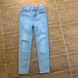 Old Navy extra high-rise, rockstar jeggings
